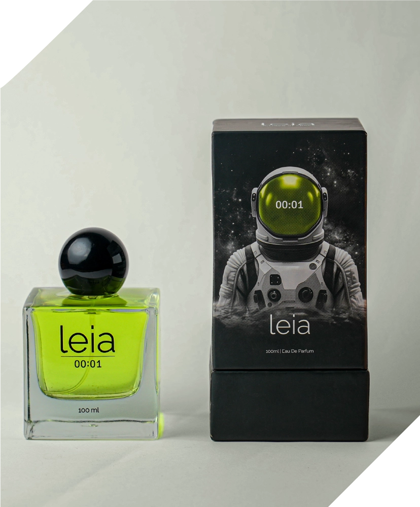 Modern niche perfume inspired by green tea freshness